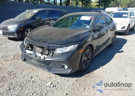 2017 Honda Civic Ex из США, поврежденный, VIN SHHFK7H59HU200173